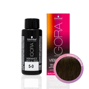SCHWARZKOPF - IGORA VIBRANCE_Igora Vibrance 5-0 Light Brown Natural_Cosmetic World